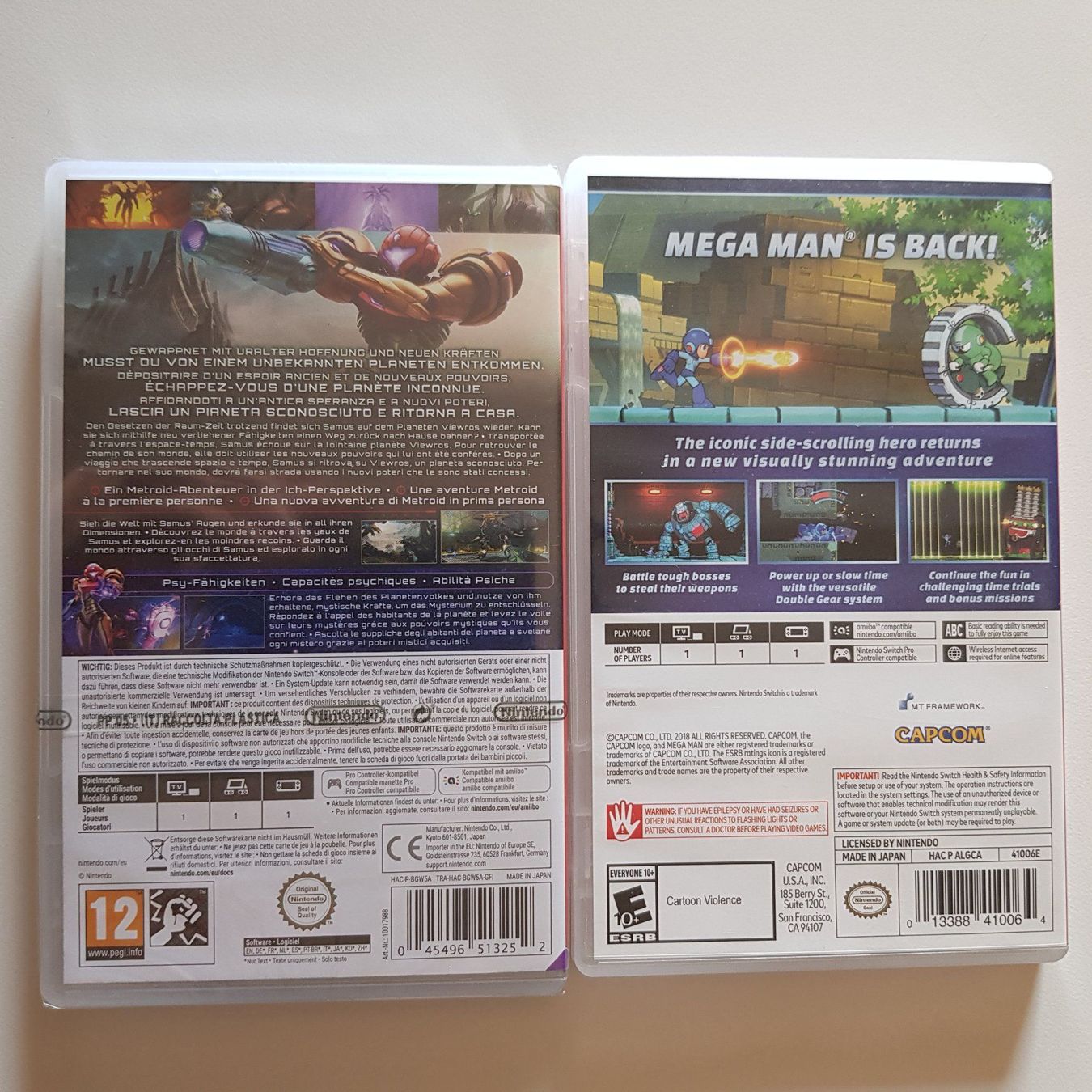 Nintendo Giochi: Switch Spiele Metroid Prime 4 neu, Mega Man 11 US Version – Usato da Münchenstein venduto da 2DGames 1