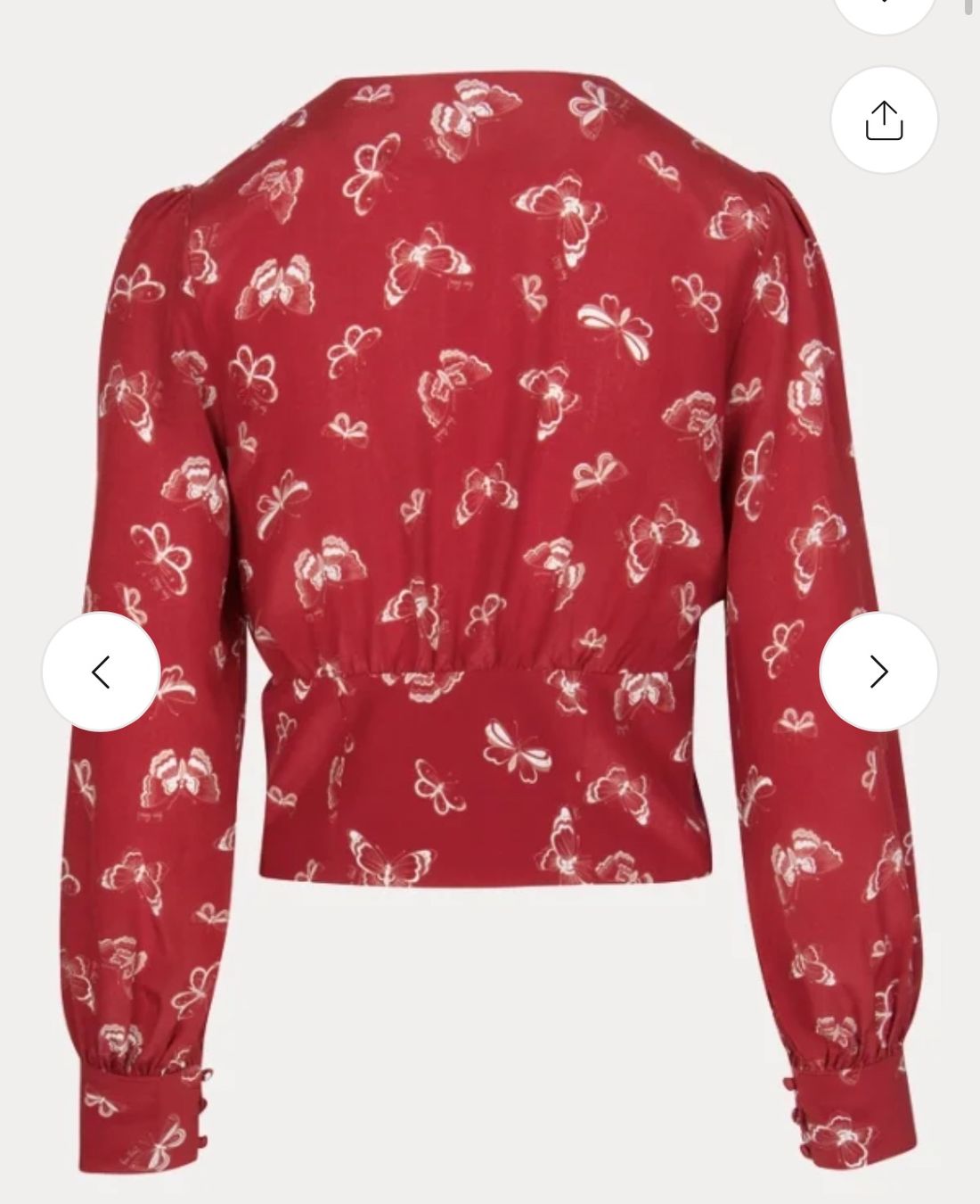 Camicette: Realisation S Silk Red Top – Nuovo (secondo la descrizione) da Zürich venduto da okarioto 1