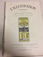 ILLUSTRATION THEATRALE Paris 20 Jan 1912 Michelin commercial