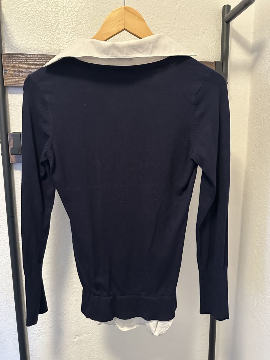 Morgan Pullover & Sweatshirts: Morgan Strickpullover MYLORD, marine/weiss, Gr. S – Gebraucht aus Wetzikon ZH von DiesundDas365 2