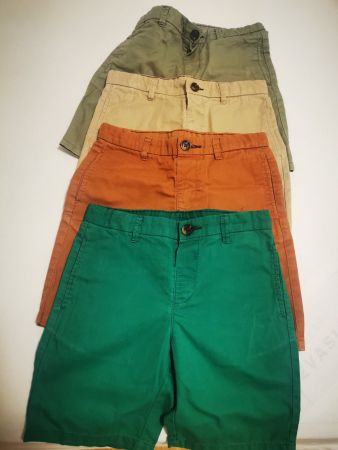 H&M Shorts, Gr. 122, 4 Stk