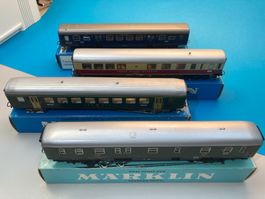 Märklin H0 Wagen Set, verschiedene Modelle,