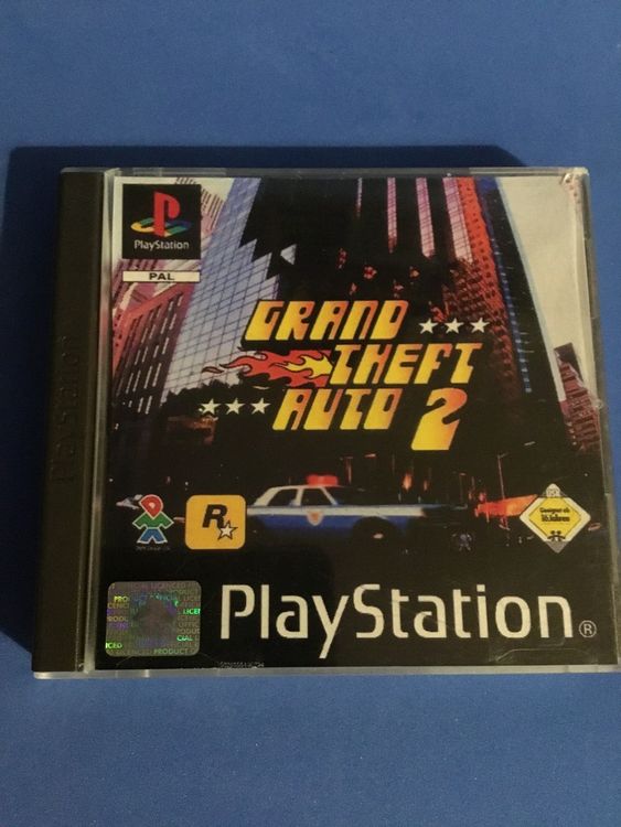 Jeu PS1 GTA 2 (Grand Theft Auto 2) - PlayStation 1 - Sans Notice - État Correct, Fonctionnel