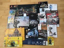 Konvolut aus leeren Lego Kartons, Lego Anleitungen, Lego CD