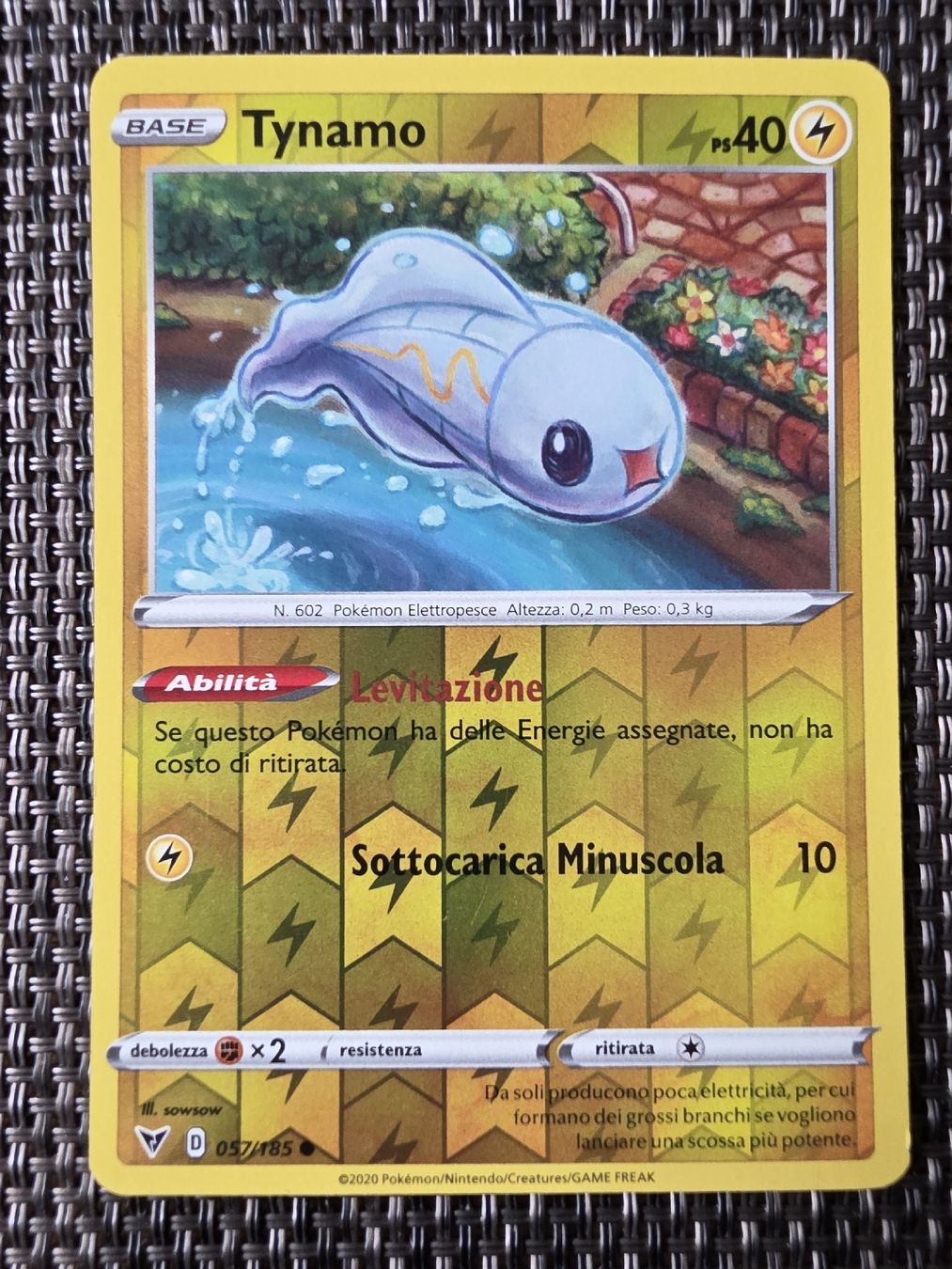 Pokémon Sammelbilder & Trading cards: Pokemon Karte Tynamo #602  – Gebraucht aus Alberswil von mario889