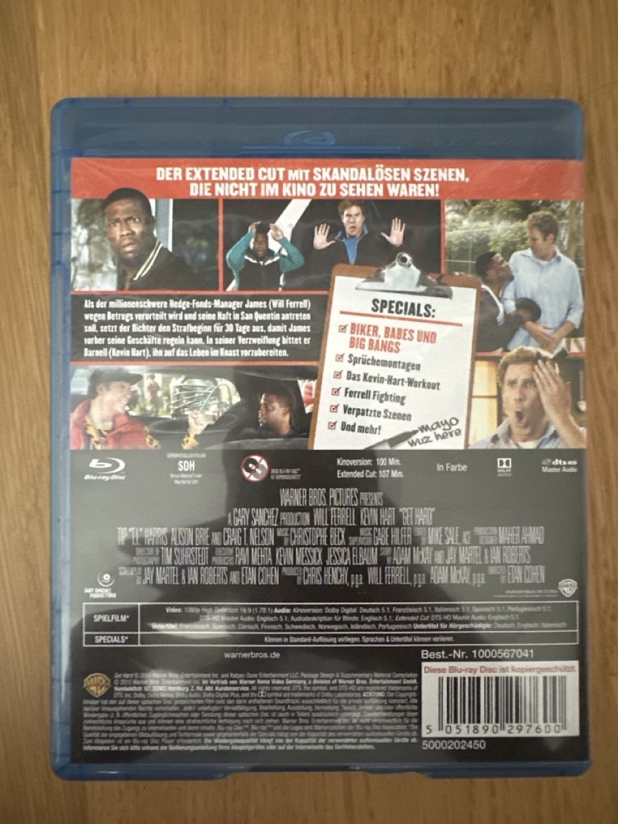 Tutti i DVDs: Der Knastcoach Extended Cut Blu-ray – Usato da Hochdorf venduto da Blitzman83 1