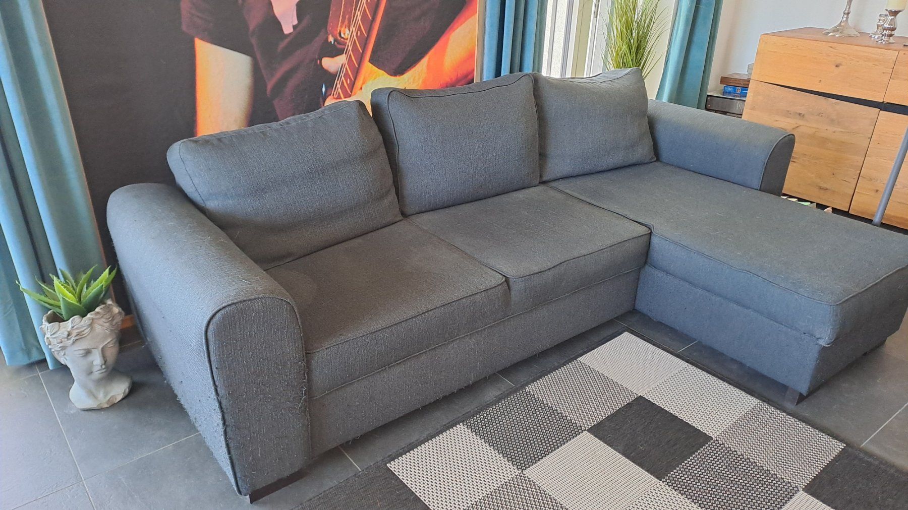 Sofas: Grosszügiges Ecksofa mit Schlaffunktion – Gebraucht aus Breitenbach von Sunflower642
