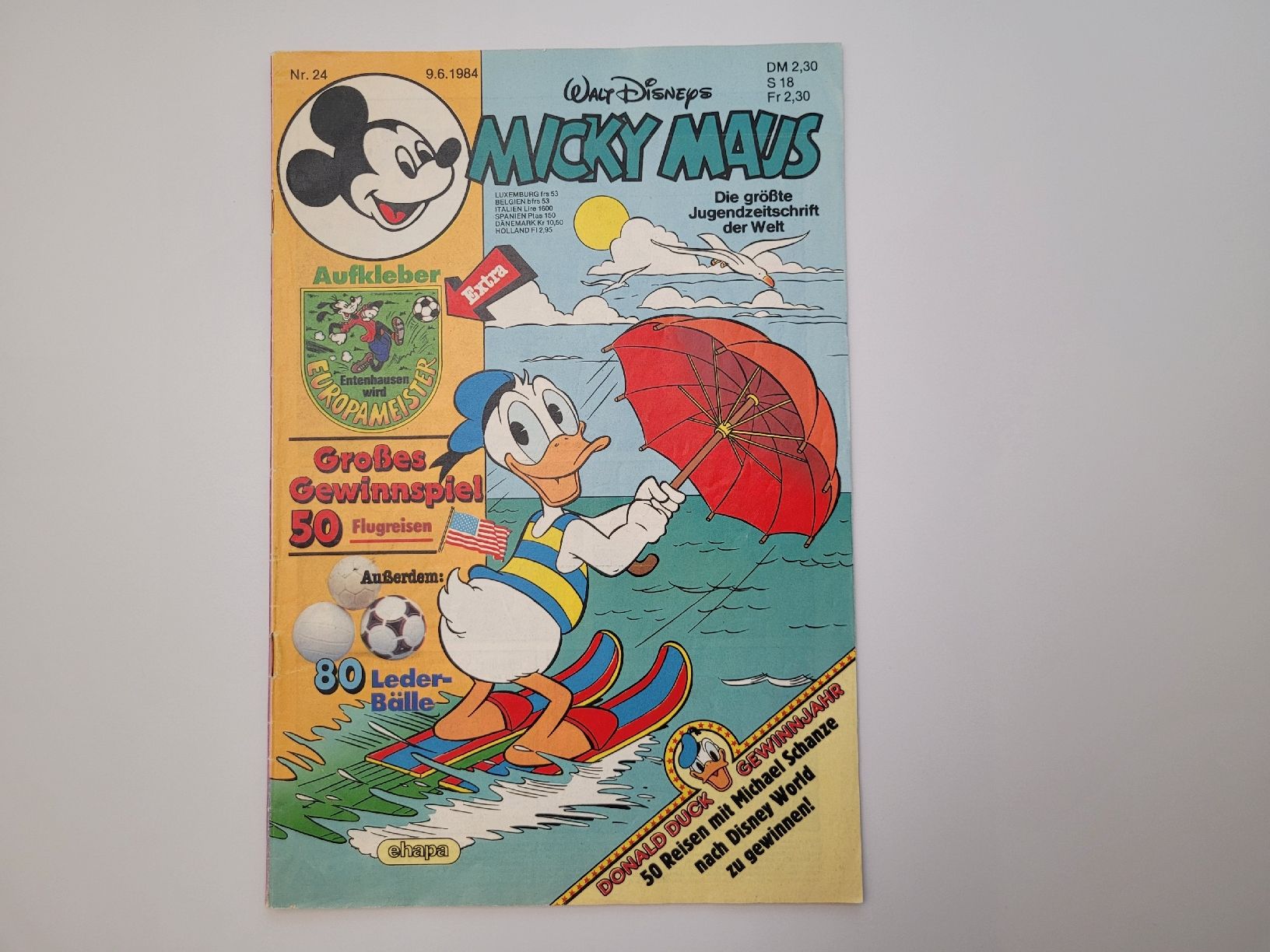 Fumetti: MICKY MAUS HEFT Nr. 24/1984 – Usato da Zumikon venduto da tho_9zm8 1