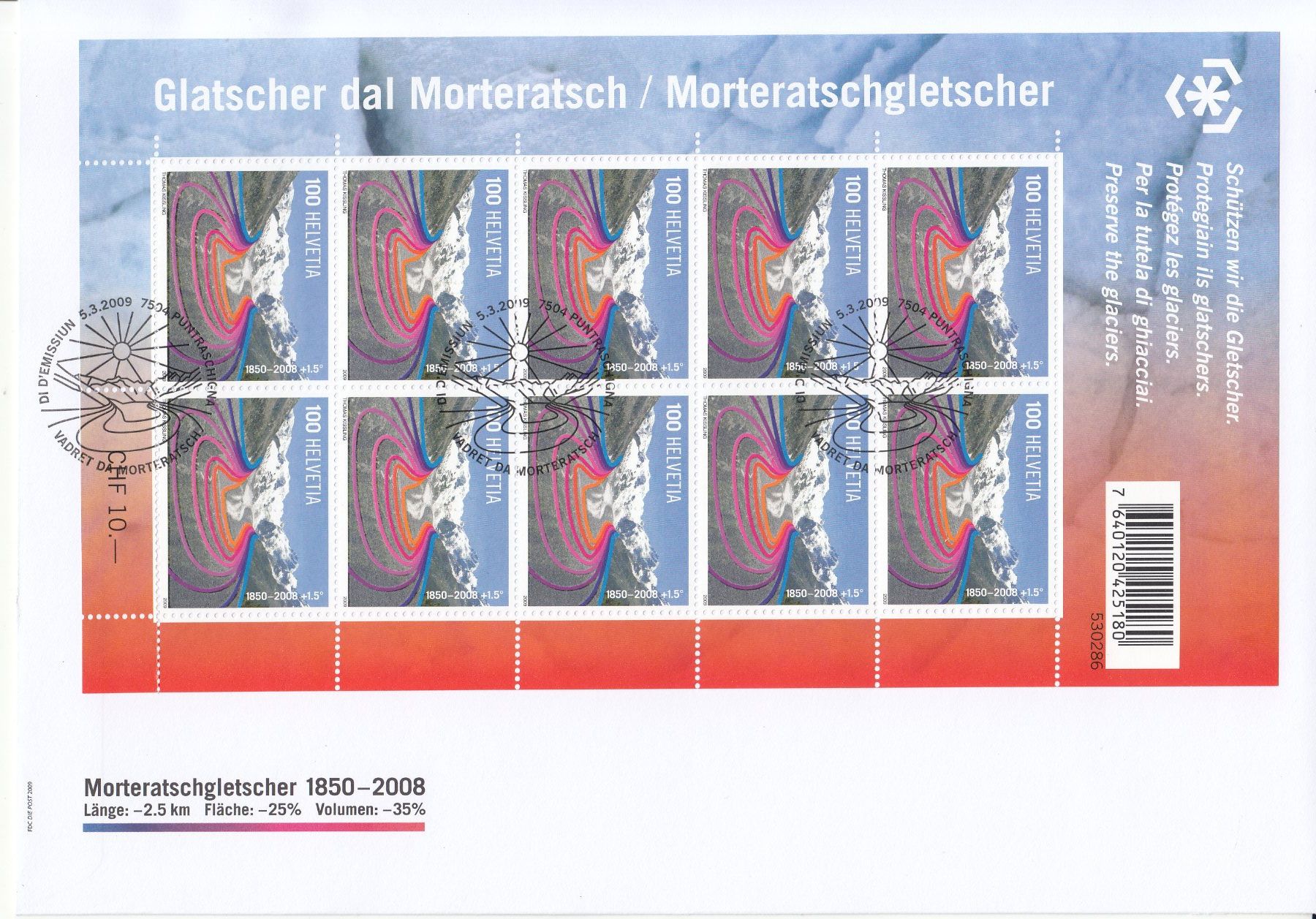Tutti i francobolli: SBK 1300 Kleinbogen FDC – Usato da Bürglen TG venduto da StampGraf