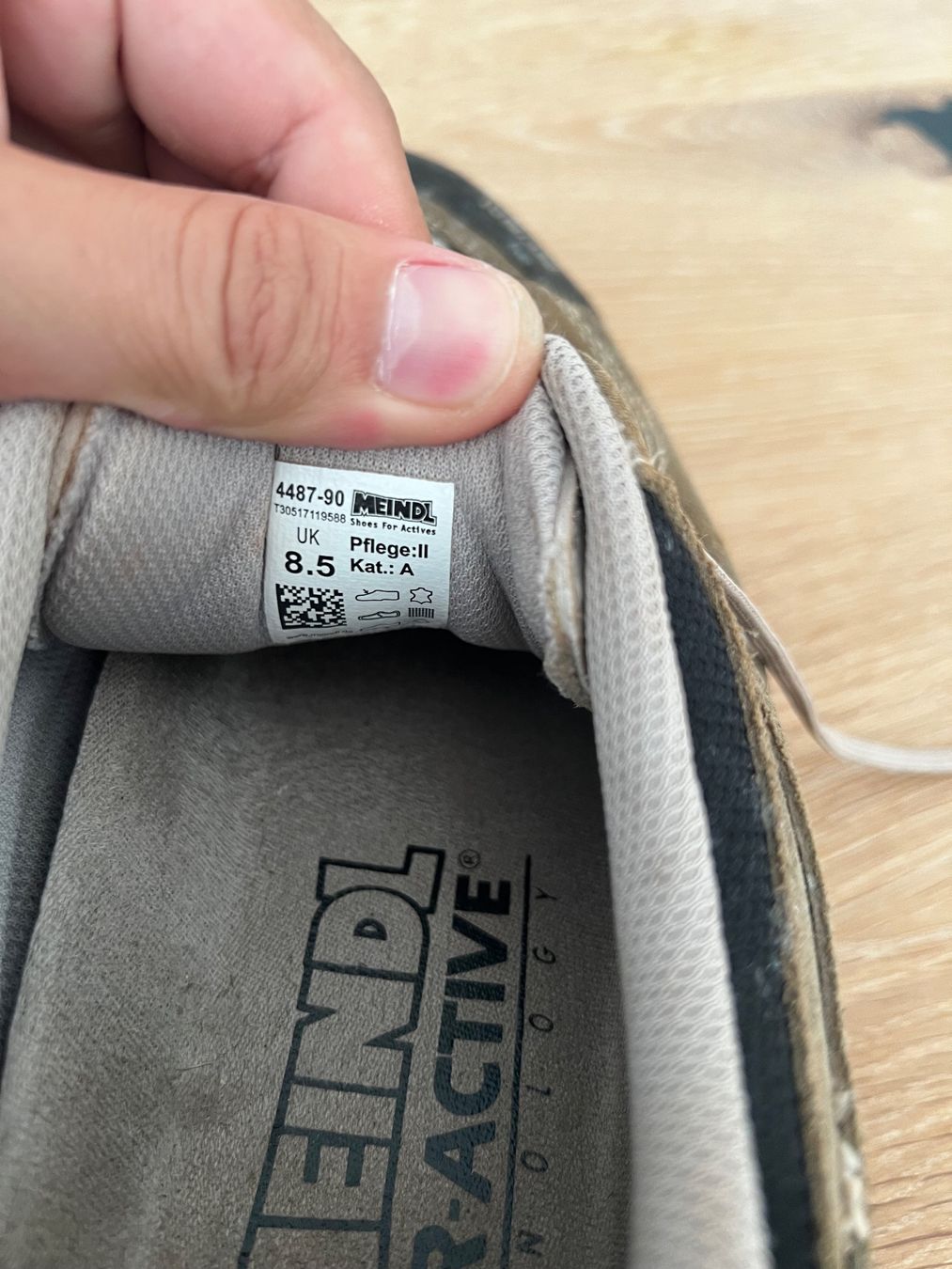 Meindl Herrenschuhe: Meindl Wanderschuhe – Gebraucht aus Oberwil-Lieli von Jo-Ke 2