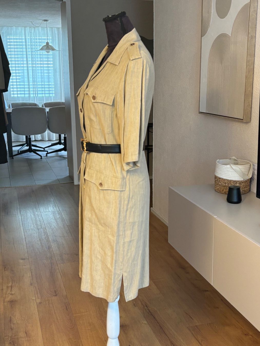 Max Mara Vestiti: Max Mara Blusenkleid Leinen – Usato da St. Margrethen SG venduto da dijanaO 4