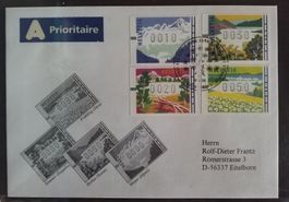 AB27) 1996, Automatenmarke, Sonderstempel