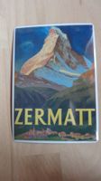 plaquette en tôle Zermatt