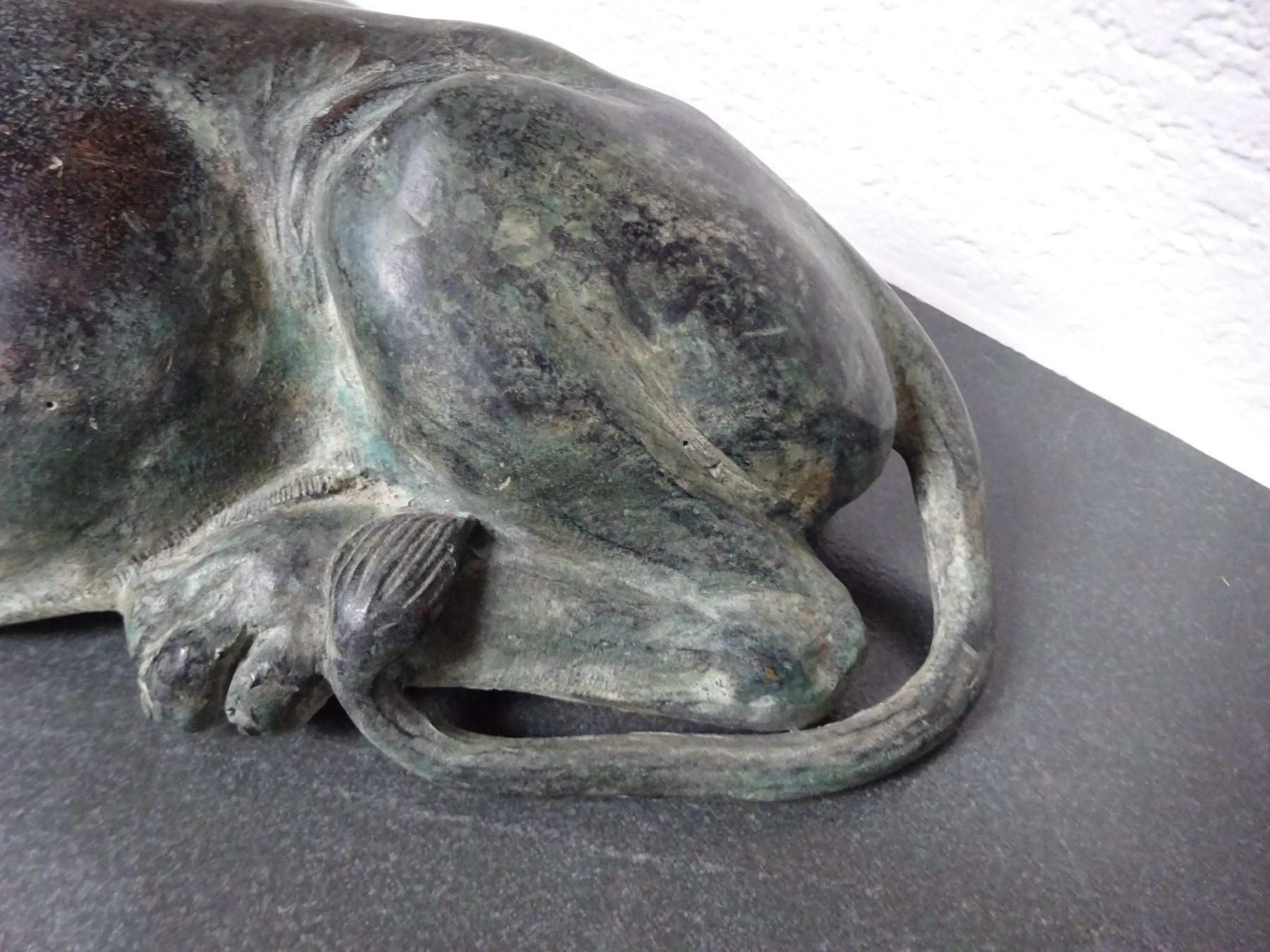 Sculture & Statue: Löwen Denkmal Rom Bronze Brunnen – Usato da Esslingen venduto da eintagammeer 5