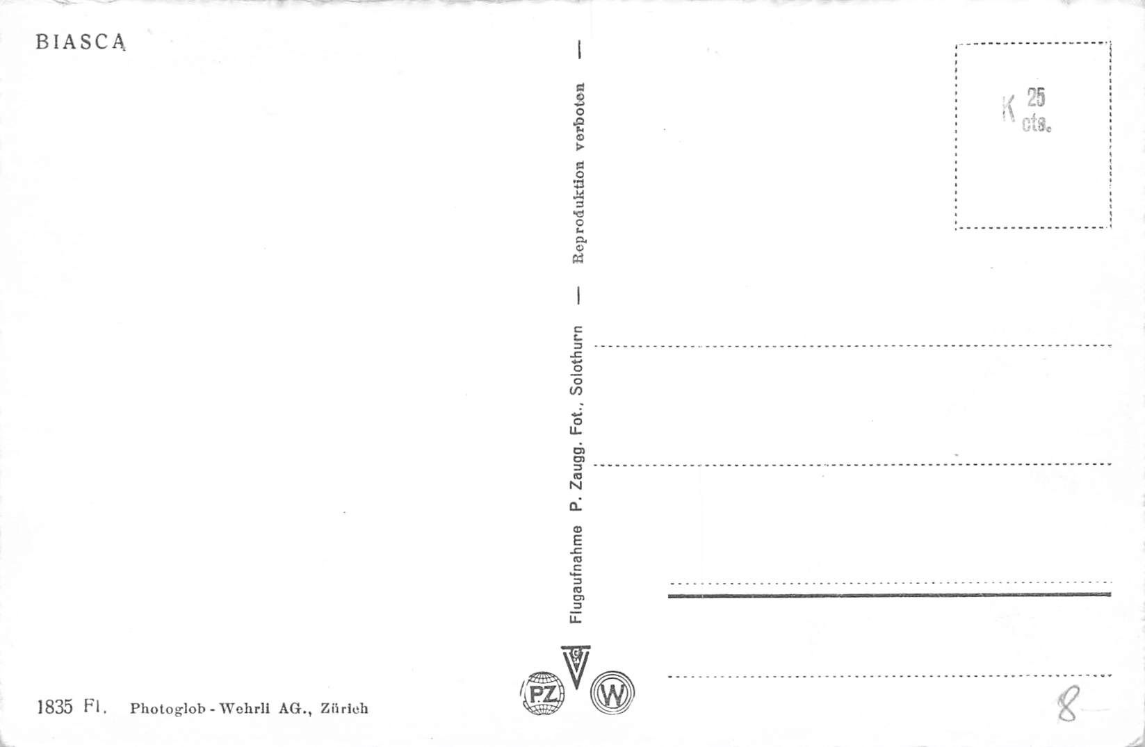 Cartoline postali: Biasca – Usato da Biasca venduto da Blenio71 1