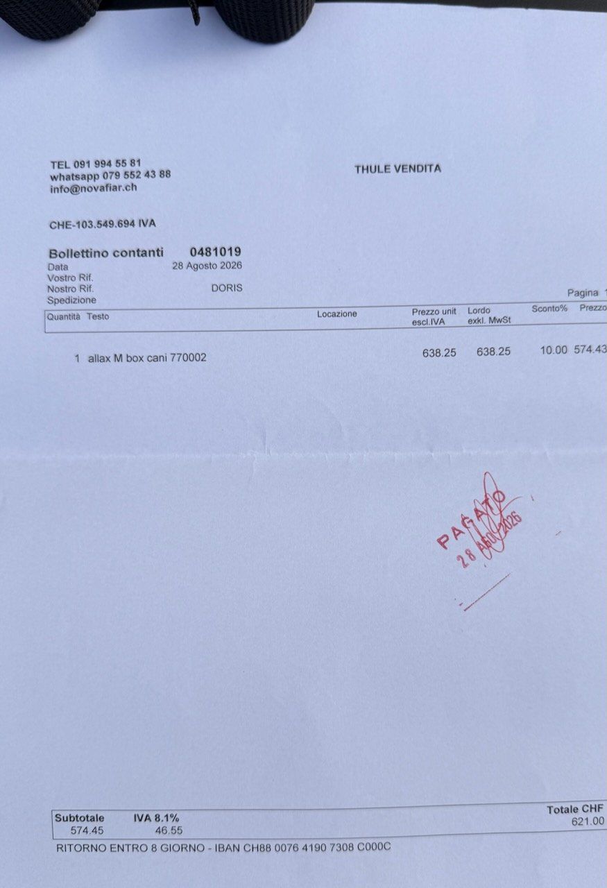 Gabbie, trasporto & Sicurezza: THULE Allax  Hundebox Gr. M – Nuovo (secondo la descrizione) da Pazzallo venduto da Mike6912 6