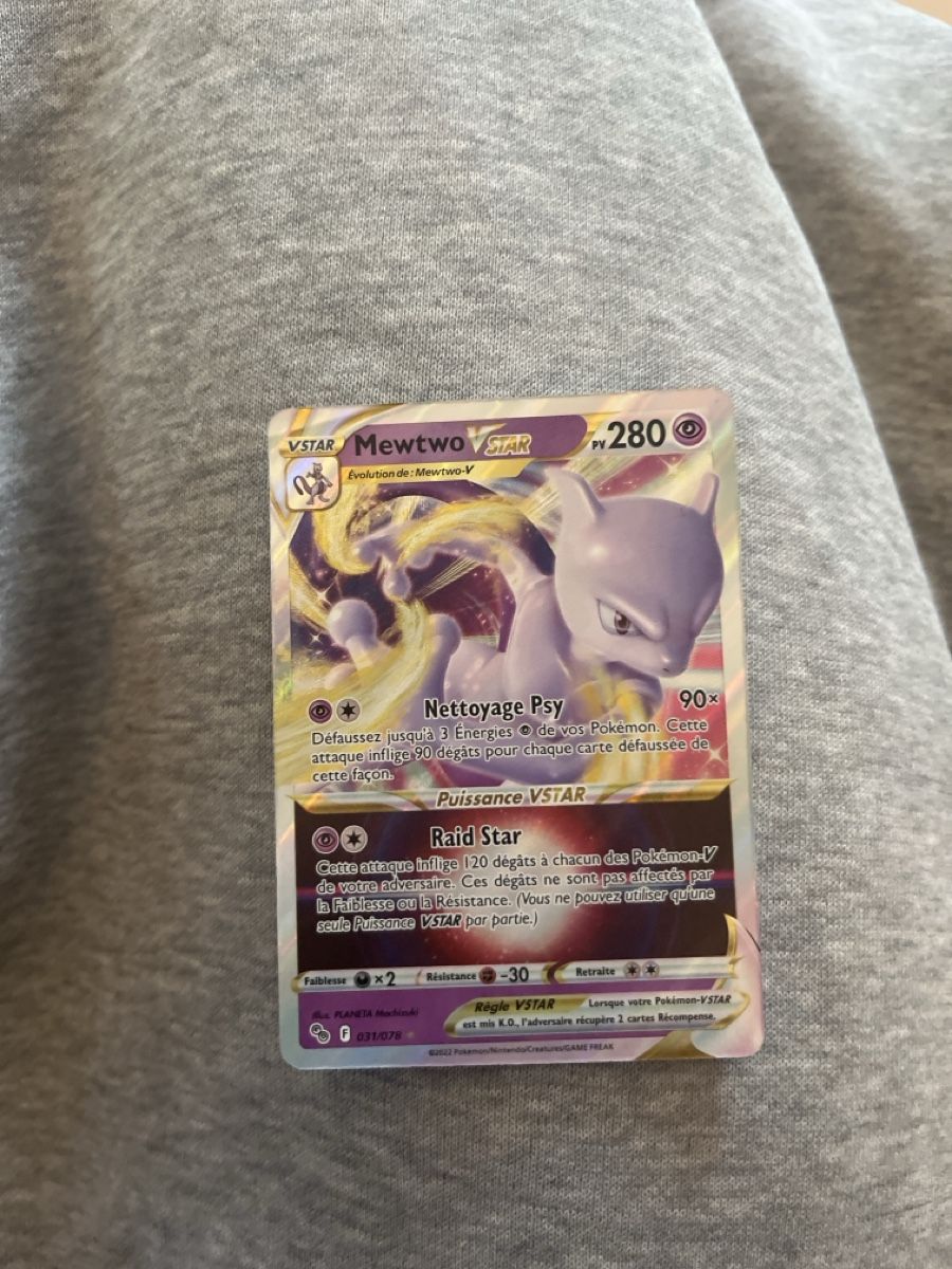 Pokémon Carte collezionabili: Mewtwo Vstar Perfekt – Nuovo (secondo la descrizione) da Zollikon venduto da ale_x2b2
