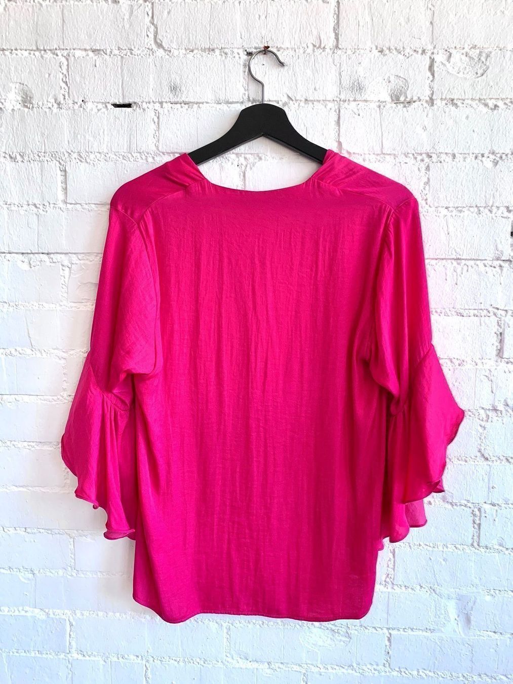 Zara Camicette: Schön fallende pinke Bluse von Zara – Usato da Bern venduto da Fraeuleinhonig 4
