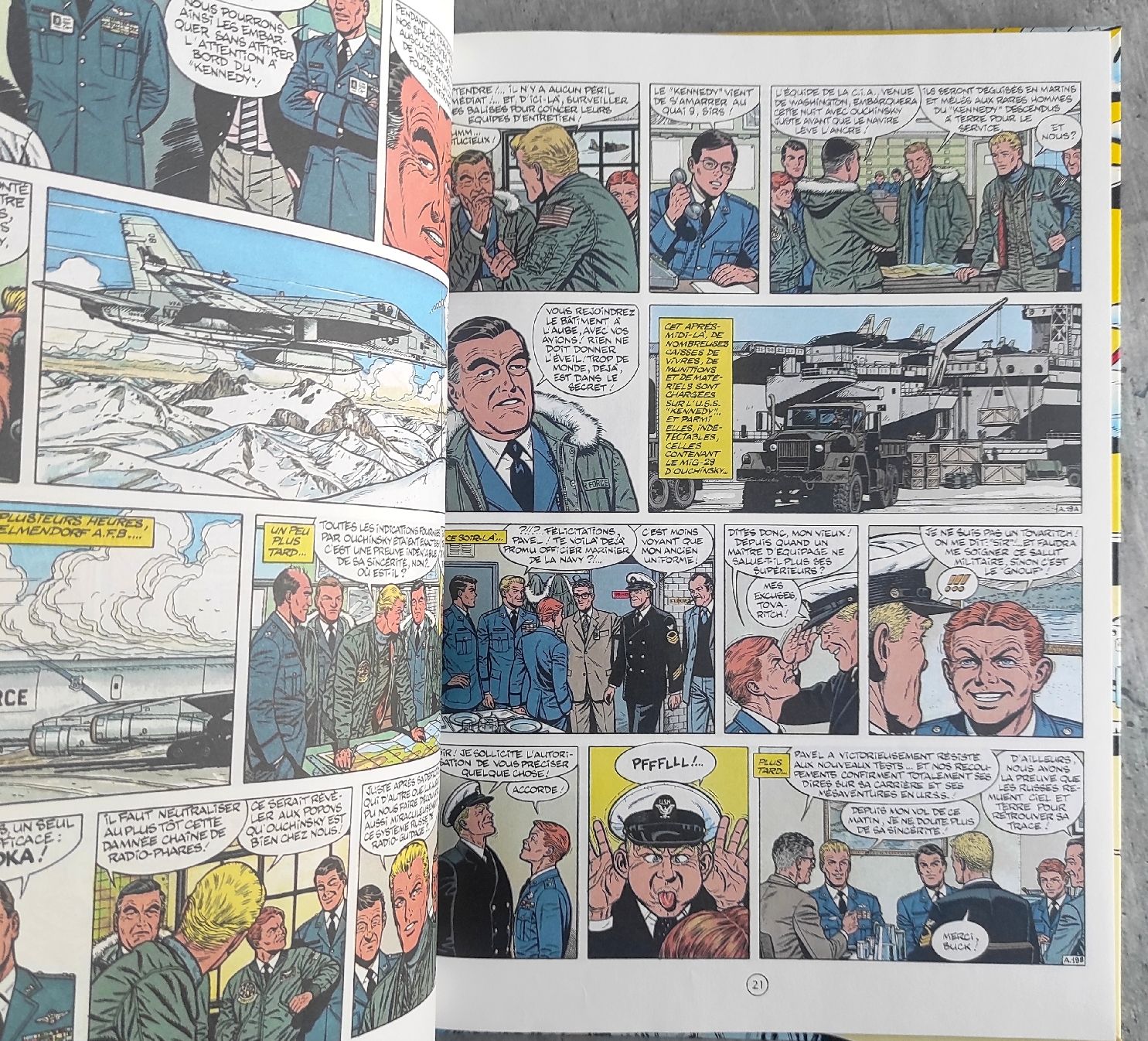 Fumetti: BUCK DANNY 44. Les Agresseurs – Usato da Biel/Bienne venduto da pijama 6
