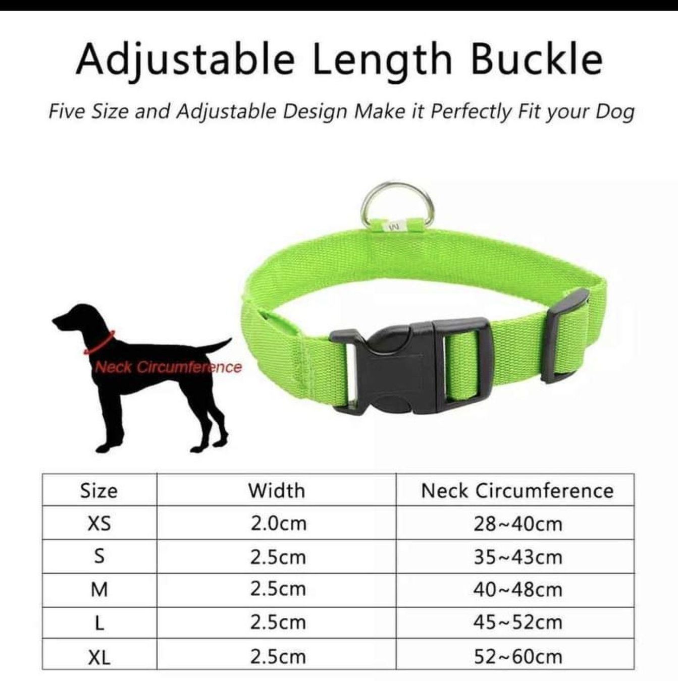 Guinzagli & Collari: LED Hundehalsbänder 40-48cm – Nuovo e nell'imballaggio originale da Zürich venduto da Edelshop 4