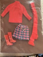Vintage Barbie Super Scarf 3408 Original Red Boots