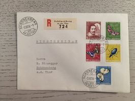 1956 Pro Juventute Satz Top Stempel