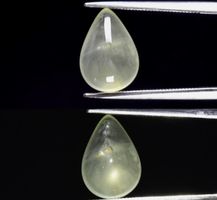 100% echt 3.93Ct Natur Cat's Eye Beryll Edelstein aus Afrika