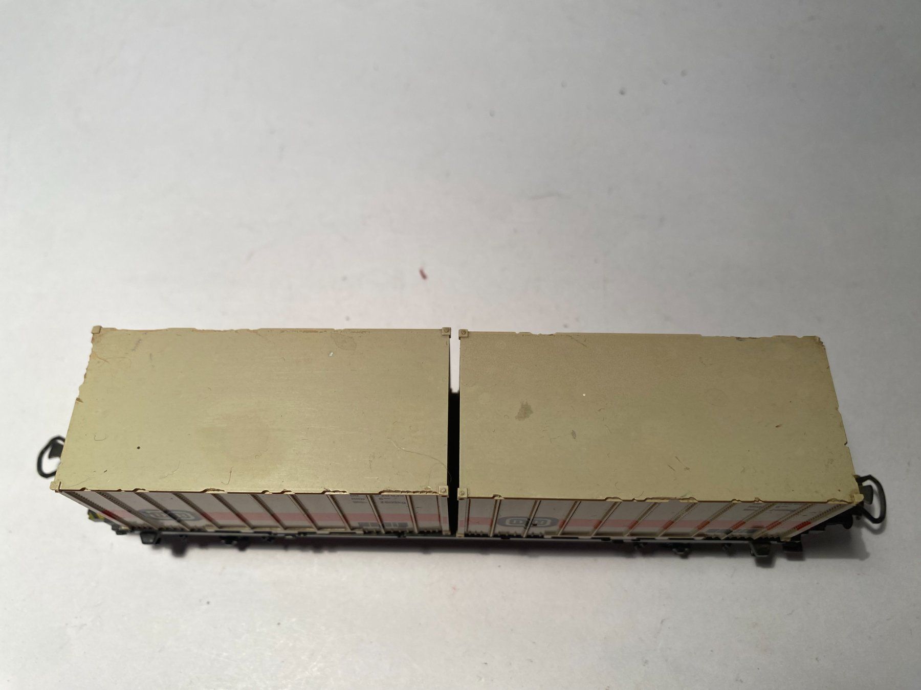 Märklin Modelleisenbahnen: Märklin Containerwagen DB weiss, AC Achsen – Gebraucht aus Buchrain von Modellbahn11 4