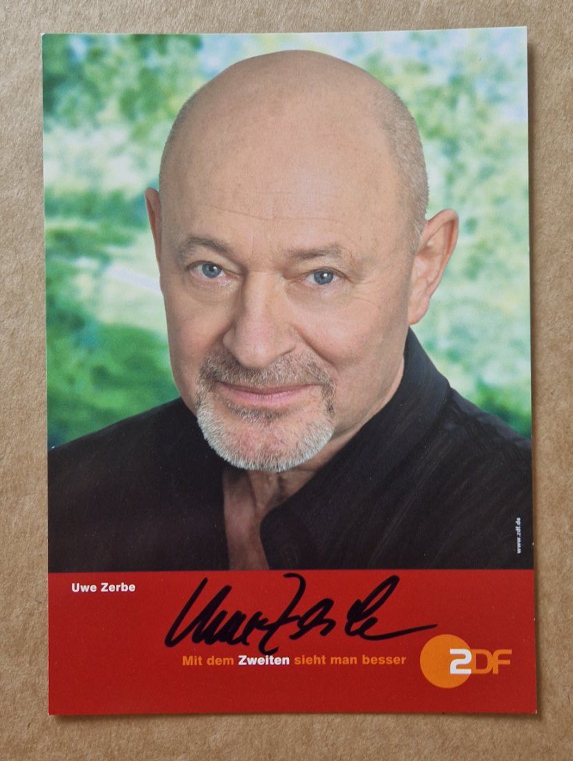 Autografi: Uwe Zerbe - handsigniert – Usato da Menziken venduto da Autogramme