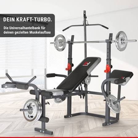 Hometrainer: Banc de musculation HAMMER Bermuda XT Pro + accessoires – Gebraucht aus Crassier von Yahooromandie 1