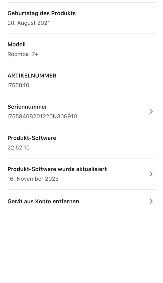 Irobot Staubsauger & Zubehör: iRobot Roomba i7+ – Gebraucht aus Grüningen von susi0 4