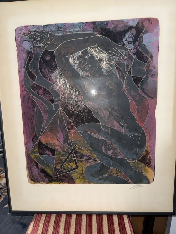 ERNI Hans (1909-2015) litho “Luft” 1974 signée (Gebraucht) in Schmitten ...