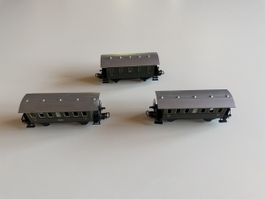 3 ältere Personenwagen Märklin HO