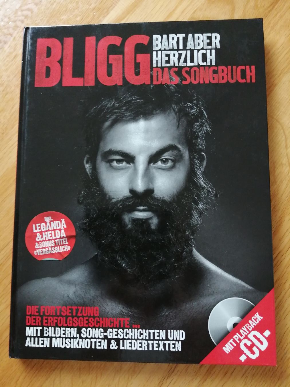 Libri: Bligg Songbuch, Bart Aber Herzlich, mit CD – Nuovo (secondo la descrizione) da Honau venduto da holunder3