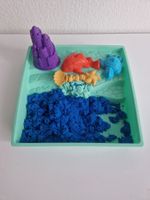 Kinetic Sand Sandbox Set Blau