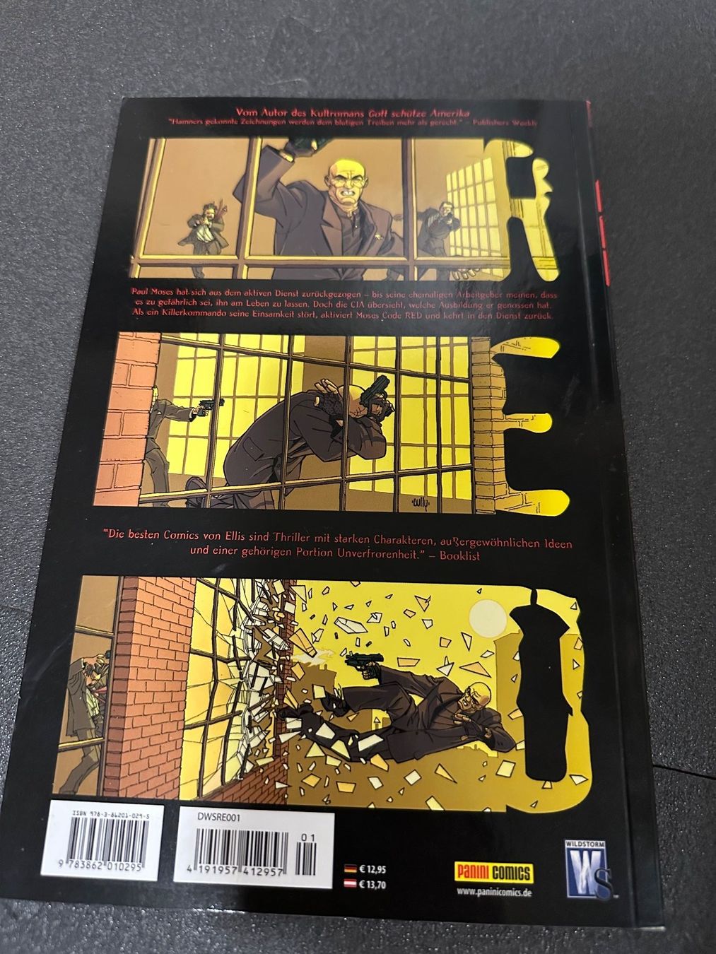 Fumetti: Comic Red - Warren Ellis, Cully Hamner - – Usato da Grenchen venduto da redstar03 1