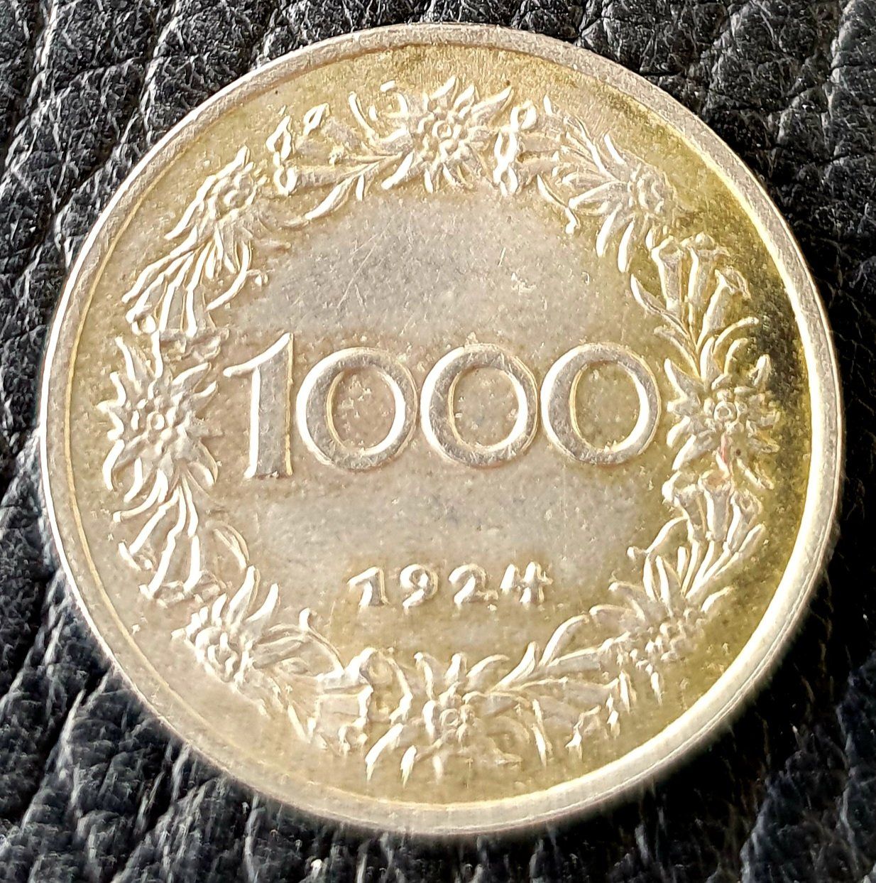 Tutti le monete: 1000 Groschen 1924 – Usato da Egerkingen venduto da Acc1 1