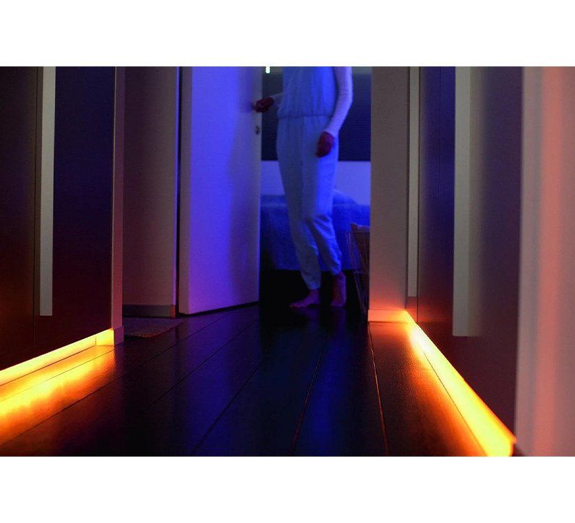 Philips Ghirlande e barre luminose: Philips Hue White & Color Ambiance Lightstrip Plus 2m Basis – Nuovo e nell'imballaggio originale da Aeschi SO venduto da Bluemail 7