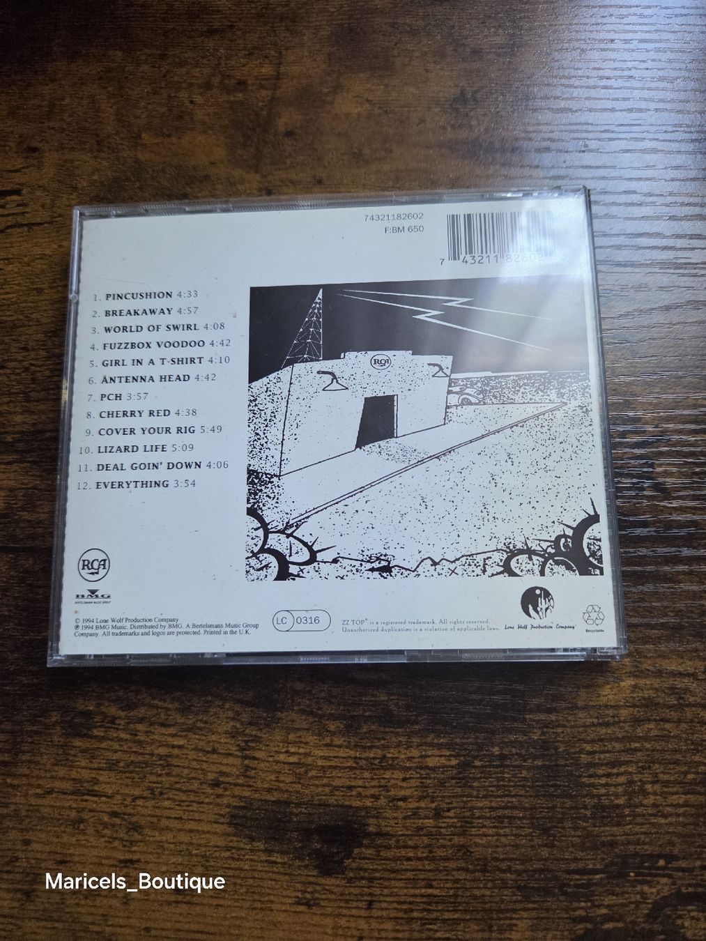 CDs: ZZ Top Antenna CD International Version  – Gebraucht aus Winterthur von Maricels_Boutique 1