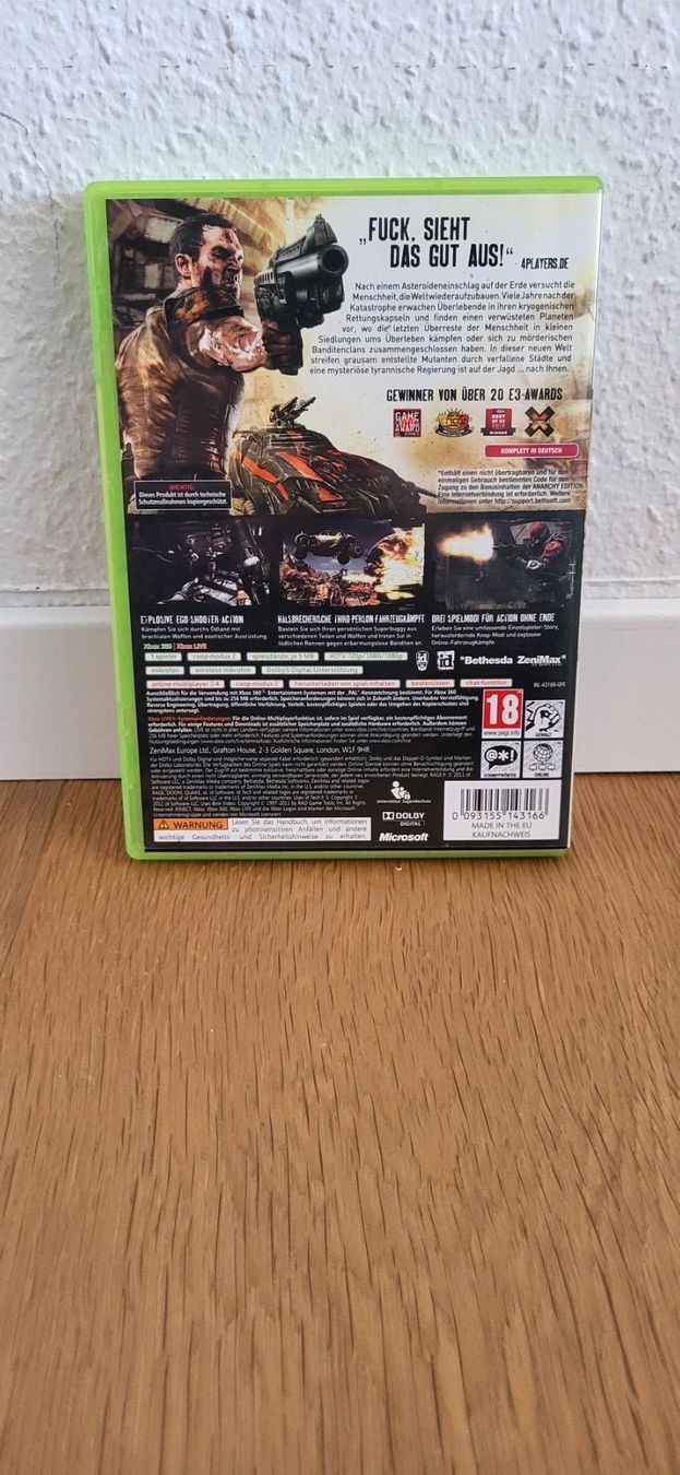 Microsoft Giochi: Xbox 360 - Rage – Usato da Münsingen venduto da DigitaleSpielecke 1