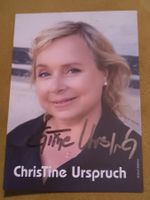 Christine Urspruch - Tatort - handsigniert