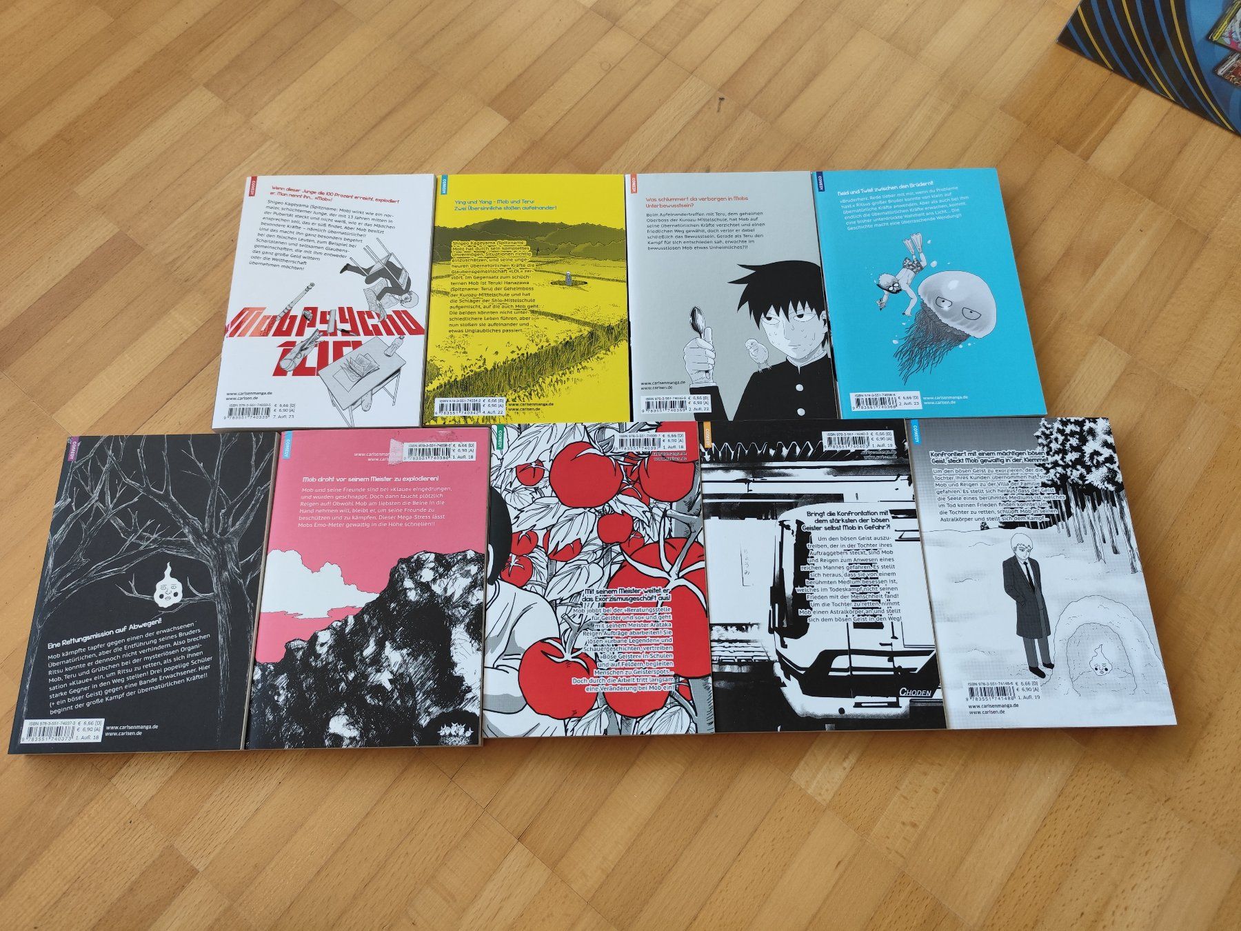 BD: Mob Psycho 100 1-9 / Carlsen Manga – Neuf (Voir description) à Zofingen par Debohli 1