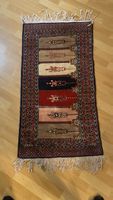 Orientteppich/ Kelim Teppich mit Fransen 