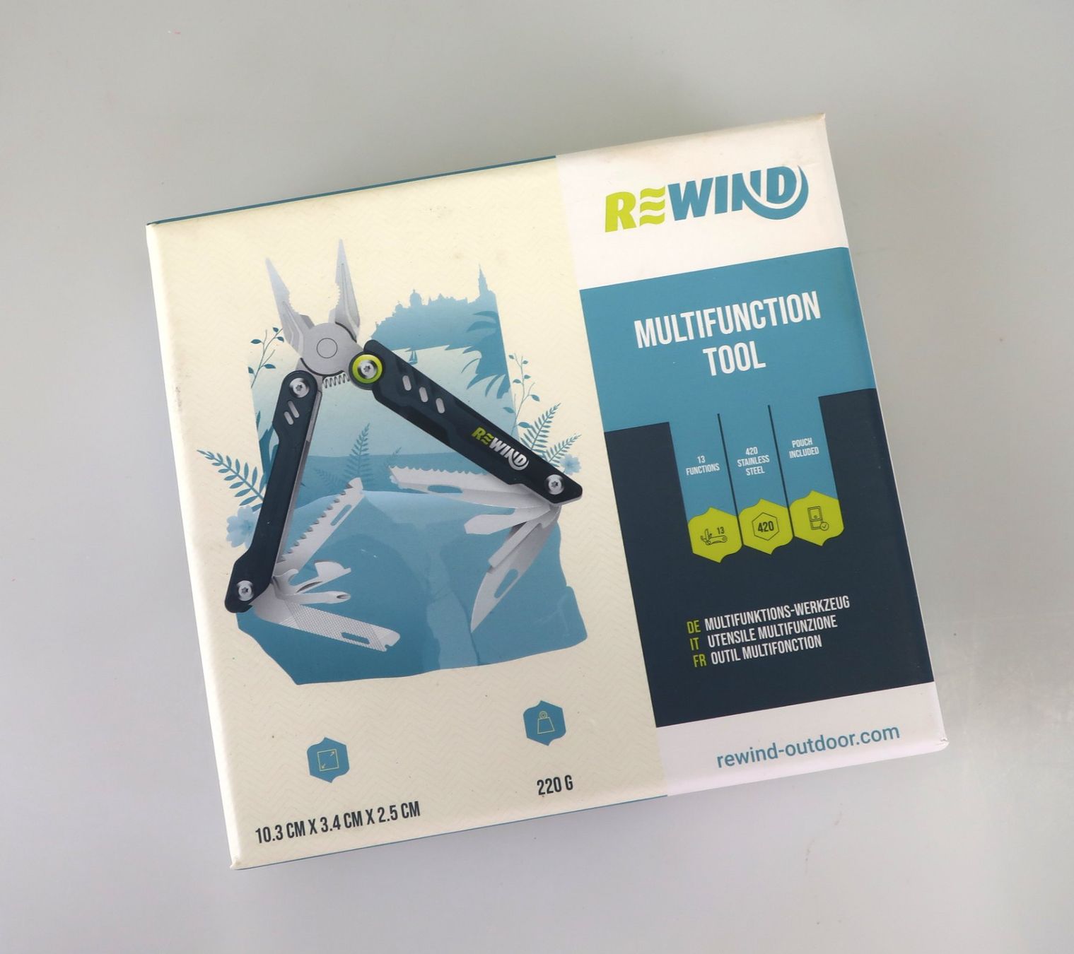 Tutti gli attrezzi: Multifunktionswerkzeug von REWIND – Usato da Volketswil venduto da brockipfannenstil