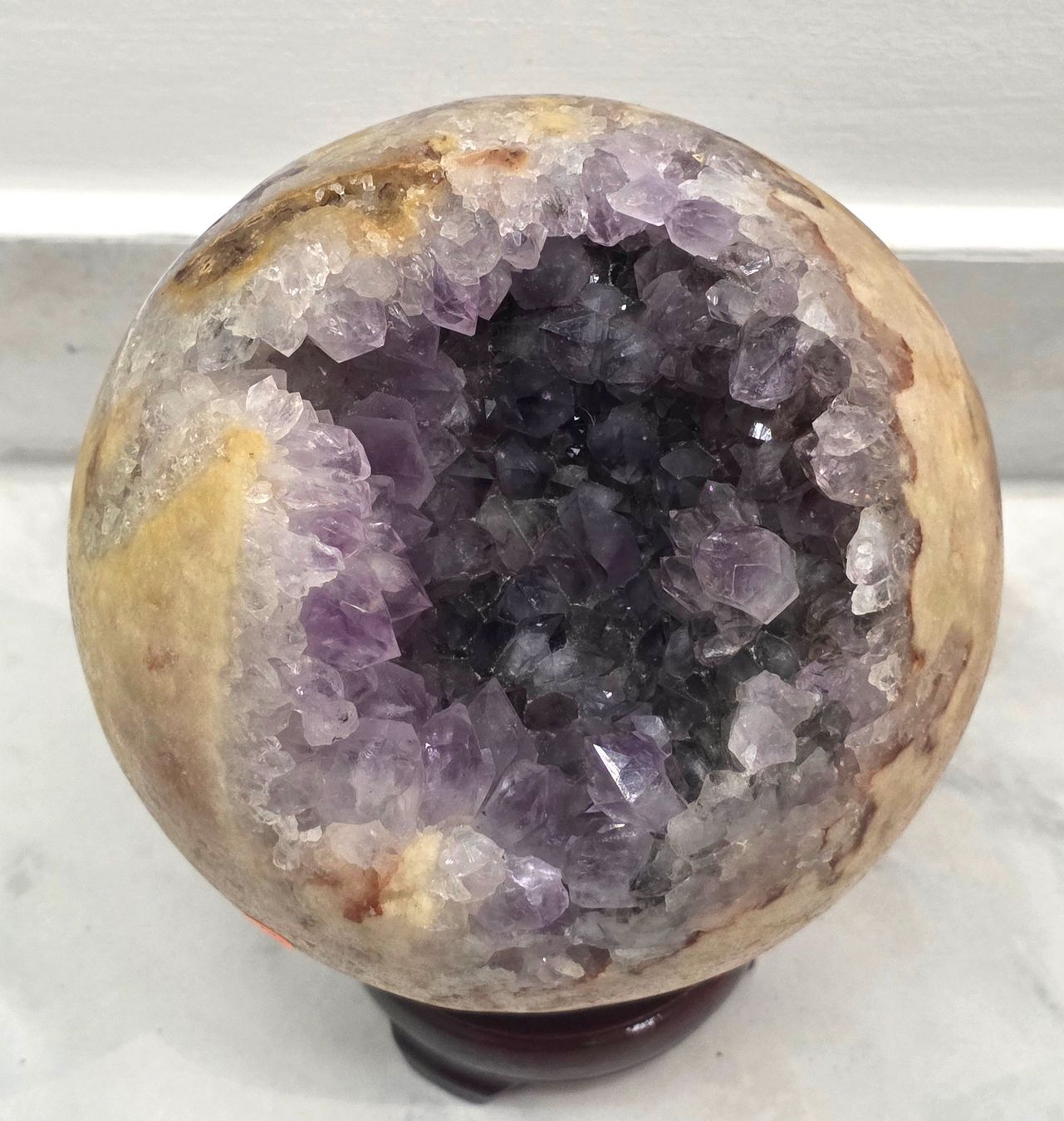 Minerali & Pietre curative: Pink Amethyst Kugel 2.3kg – Nuovo e nell'imballaggio originale da Matzingen venduto da Shay_Crystalz 3