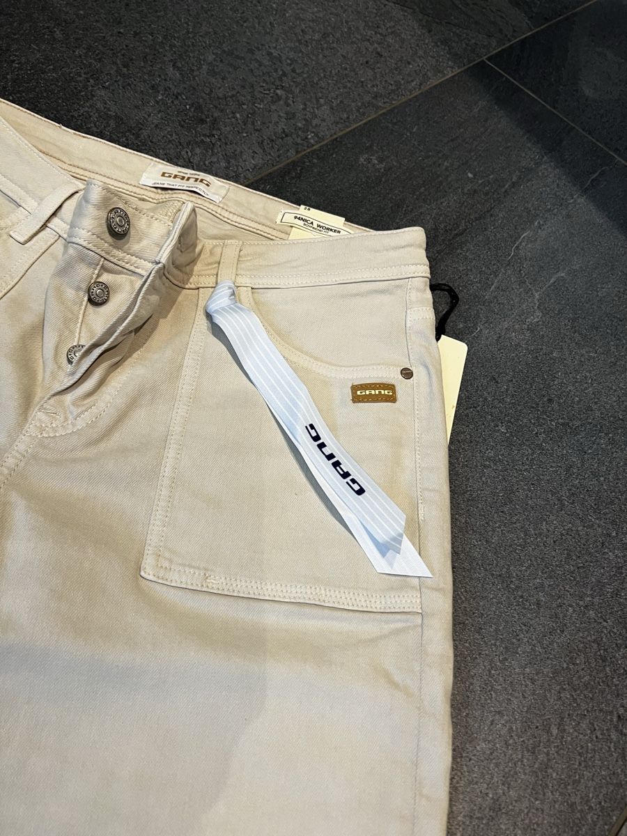 Gang Jeans: Gang Damen Jeans, hell beige – Nuovo e nell'imballaggio originale da Rickenbach Sulz venduto da bri_wbh7 2
