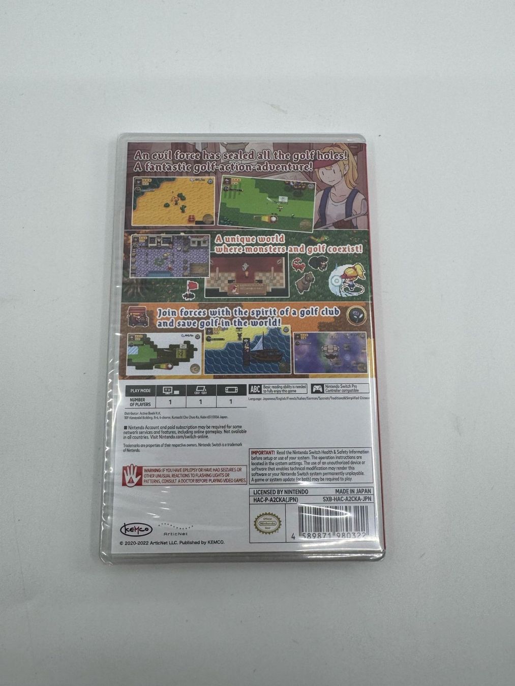 Giochi: RPGolf Legends SEALED (Nintendo Switch) – Nuovo e nell'imballaggio originale da Herisau venduto da Seyashop1 1
