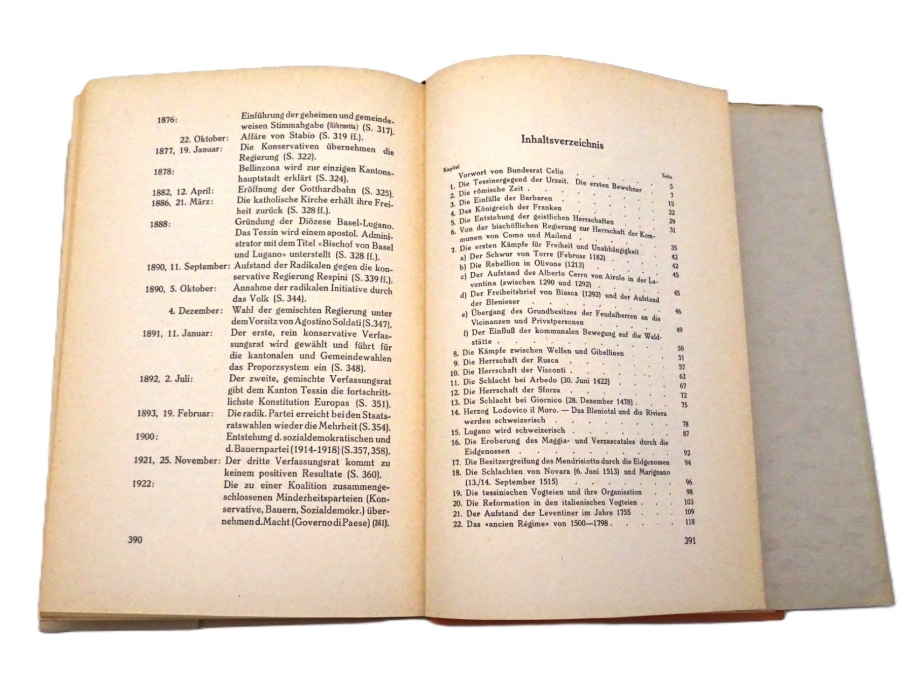 Bücher: Geschichte des Kantons Tessin – Gebraucht aus Winterthur von Restwert_Winterthur 2