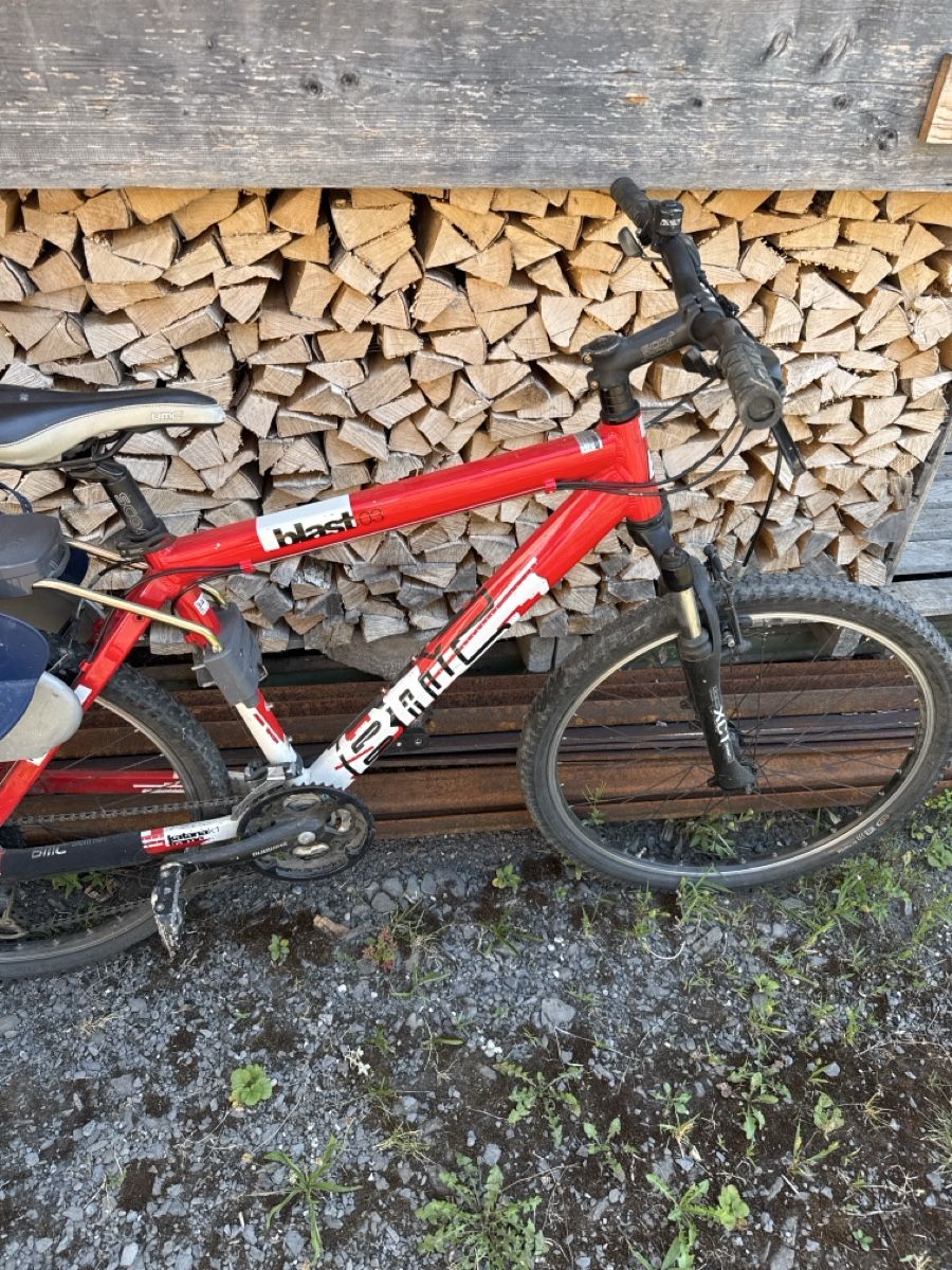 Velos: Mountainbike mit Kindersitz – Defekt aus Vorderthal von eierchopf 2