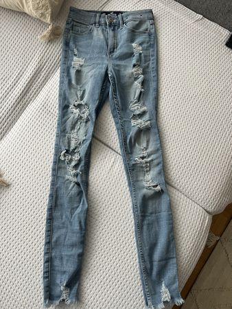 HOLLISTER HIGH WAIST JEANS NEU GR 23